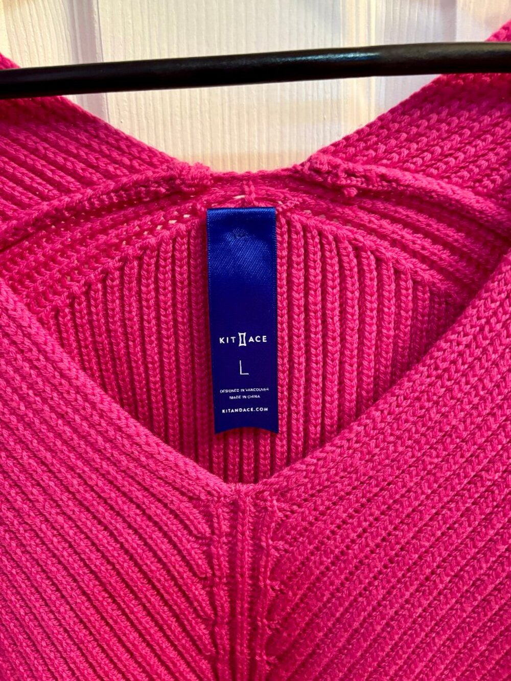 Kit & Ace Oversized Cocoon Merino Wool Sweater Size Large